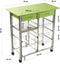 Groentetrolley Versa Groen PVC 40 x 82 x 76 cm