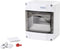 F-Tronic 7240031 APV6 Verdeelkast Opbouw (op muur) Aantal groepen: 7 Aantal rijen: 1