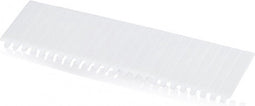 F-Tronic 7290032 Afdekstrips Wit 10 stuk(s)
