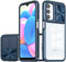 iMoshion Hoesje Geschikt voor Samsung Galaxy A25 Hoesje - iMoshion Camslider Backcover - Donkerblauw