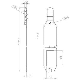 Klika - Scanvaantje pocket transparant 25x38mm - 800 stuks