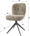 Eetkamerstoel comfort draaibaar - Boucle taupe (set van 2)