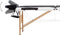 vidaXL - Massagetafel - inklapbaar - 3 - zones - hout - zwart - en - wit