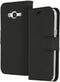 Accezz Galaxy J3 (2016) - Flip cover - Krasbestendig Schokbestendig - Zwart