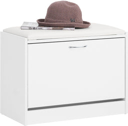 SoBuy FSR16-W - Schoenenrek - Ruimtebesparend 60x30x48 cm - Wit