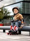 Nijdam Street Shift - 3-in-1 Skeelers - Verstelbaar 33-36 - Rood