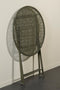 Mica Decorations Tierra Bistrotafel - H70 x Ø60 cm - Metaal - Donkergroen