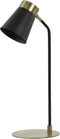 Light & Living Bureaulamp Braja - Zwart - 22x20x55 cm