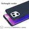 iMoshion Hoesje Geschikt voor Oppo Find X5 Pro 5G Hoesje Siliconen - iMoshion Color Backcover - Donkerblauw