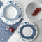Laura Ashley Blueprint Collectables - Borden set van 4 - Ø 23 cm - Sweet Alyssum (4 stuks)