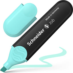 Schneider tekstmarker - Job pastel - turquoise - markeerstift - S-1523