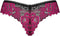 Obsessive - Rosenty Slip - Zwart/Paars