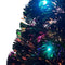 vidaXL - Kerstboom - met - LED - en - standaard - 210 - cm - glasvezel