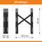 Laptop Standaard Verstelbaar Universeel Zwart - Laptop houder - Laptopsteun - Laptophouder - Ergonomisch - Aluminium - t/m 17 inch