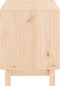 vidaXL - Hondenhok - 50x40x52 - cm - massief - grenenhout