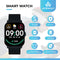 AyeWay Smartwatch - Waterdicht IP67 - 70 Sportmodi - Zwart