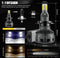 H7 LED Lampen voor Lenticulaire Auto 16000LM 90W LED-Koplampen Lampen 6500K Wit DC 12V