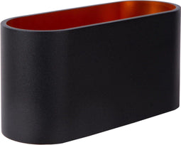 Lucide XERA - Wandlamp - Dimbaar - Zwart