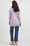 Vila VIRIL OPEN L/S KNIT CARDIGAN - Dames Vest - Zachte brei kwaliteit - Pastel Lilac - M