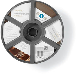 Nedis CABR1508BK1000 - Gebalanceerde audiokabel - Voor audioverbindingen - Zwart