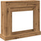 vidaXL - Haardombouw - 100x30x87,5 - cm - bewerkt - hout - artisanaal - eikenkleurig