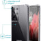 iMoshion Hoesje Geschikt voor Samsung Galaxy S21 Ultra Hoesje Met Koord - iMoshion Backcover met koord - Transparant