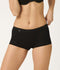 sloggi Basic+ - Dames Short - Onzichtbaar en licht - Zwart - Maat 38