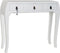 Console DKD Home Decor Spar Zilverkleurig Wit Hout MDF 96 x 26 x 80 cm