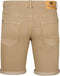 Petrol Industries - Heren Jackson Gekleurde Denim Short Coconut - Bruin - Maat L