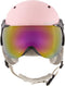 SINNER TYPHOON VISOR - Skihelm - Geïntegreerd vizier - Licht Roze - Maat S