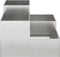 vidaXL - Tuinplanter - 100x100x60 - cm - RVS