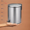 Pedaal Afvalemmer, 5 L, Zilver - Kela | Mats