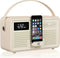 Retro Radio View Quest MK2 DAB+ iPhone Dock Cream