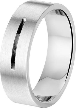 Dash Ring A506 - Trouwring - 7 mm - Zilverkleurig