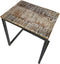 SVJ Bijzettafel Rechthoekig - 30x40x48 cm - Metaal - Zwart - Set van 2