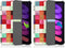 imoshion Tablet Hoes Geschikt voor iPad Mini 7 (2024) / iPad Mini 6 (2021) - imoshion Design Trifold Bookcase - Meerkleurig /Various Colors