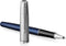 Rollerpen Parker Sonnet Sand Blasted Metal & Blue Lacquer F