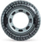 Intex Monster Truck Tube - Opblaasband 114 cm - Ftalaten-vrij - Zwart/Wit