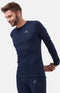 ODLO ACTIVE WARM - Thermoshirt lange mouwen - ZeroScent technologie - Blauw - Maat S