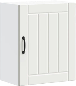 vidaXL - Keukenwandkast - Lucca - bewerkt - hout - wit