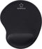 Renkforce RF-5044650 - Muismat - Ergonomisch met gelpolssteun - Zwart