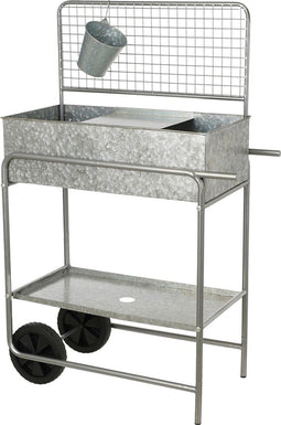 Mica Decorations Ken Kweektafel - Kweektafel - Verzinkt plaatstaal - L77 x B38 x H119 cm