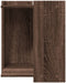 vidaXL - Kattenbakkast - 53x53x51 - cm - bewerkt - hout - zwart