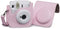 Cullmann RIO Fit 120 - Camerahoes voor Fujifilm Instax Mini 12 - Afneembare bovenkant - Roze