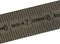 Het Melkmeisje MM722030 Maatlat - RVS - 300 x 13 x 0,5mm