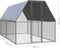 vidaXL - Kippenhok - 2x4x2 - m - gegalvaniseerd - staal