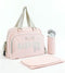 Baby op baby aan boord simpelweg babybag - Rose