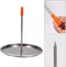 Verticale BBQ spies, voor kip, gyros. 20 cm, op stabiele voet.