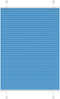 vidaXL - Plissé - rolgordijn - 95x100 - cm - stofbreedte - 94,4 - cm - polyester - blauw