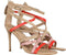 GUESS Kaira/Sandalo - Dames Sandalen met Hak - Beige - Maat 39
